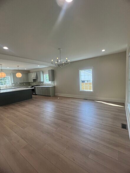 Open plan living space - 1250 S Madison Ave