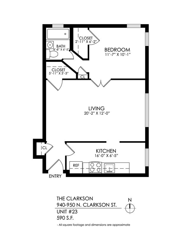Floorplan - The Clarkson