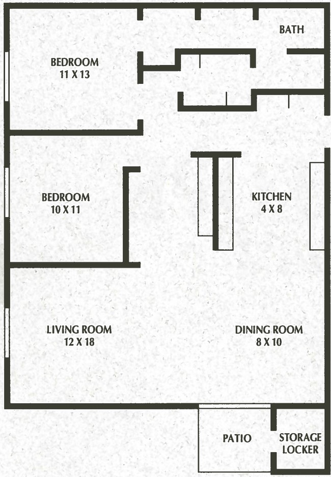 2BR/1BA - Sunnyslope Apartments