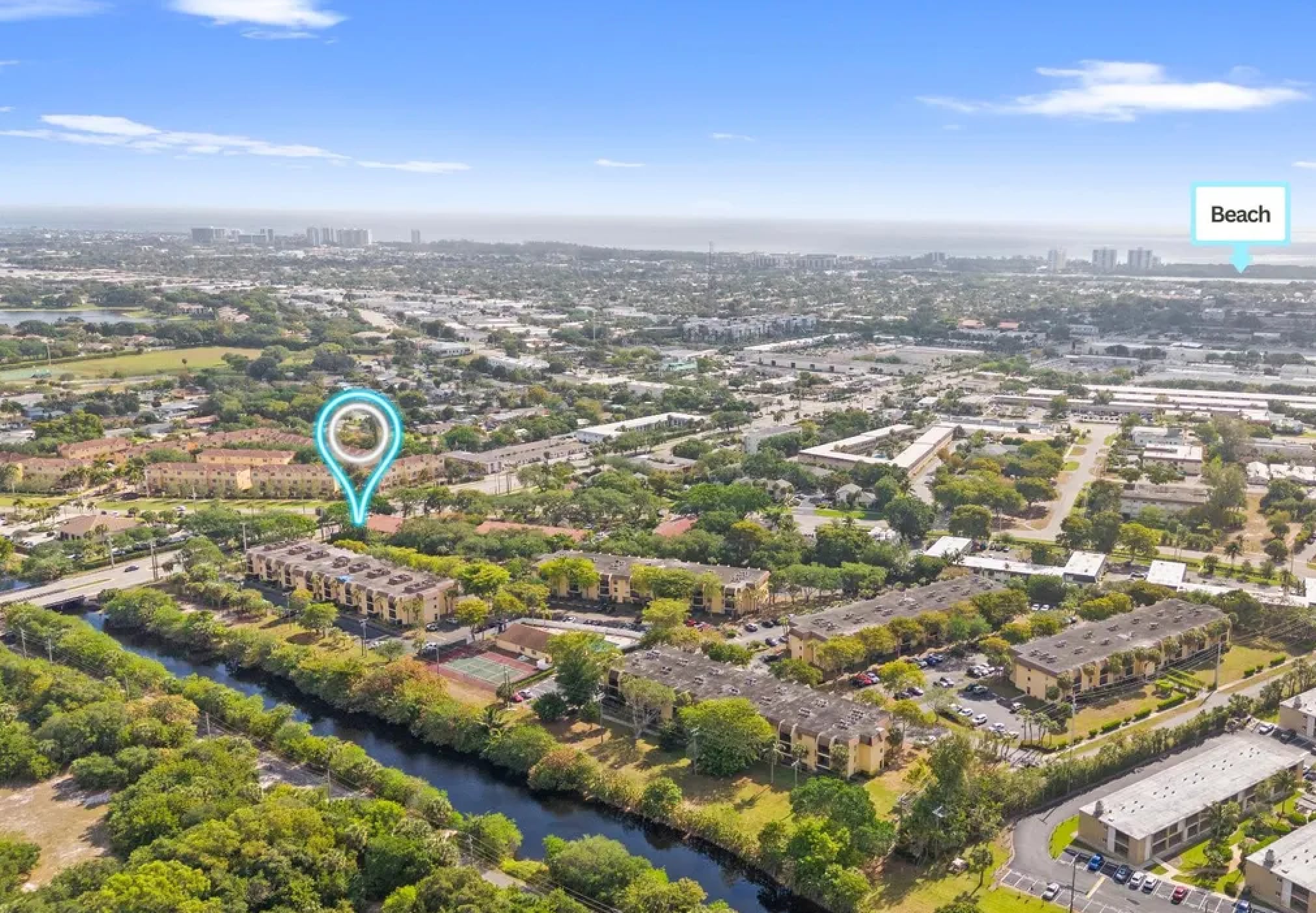 View from above - 450 NW 20th St