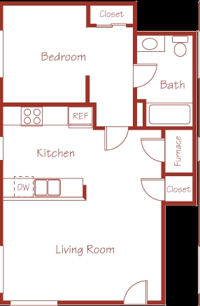 1BR/1BA - Phoenix Park Apartments