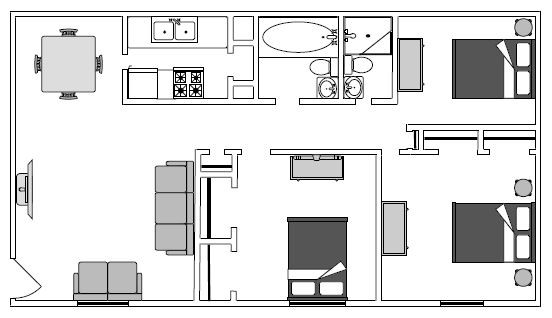 3 Bedrooms 2 Bathrooms - Aspire Richmond Hill