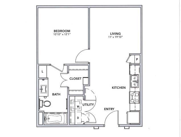 Floorplan - Cypress at Trinity Groves