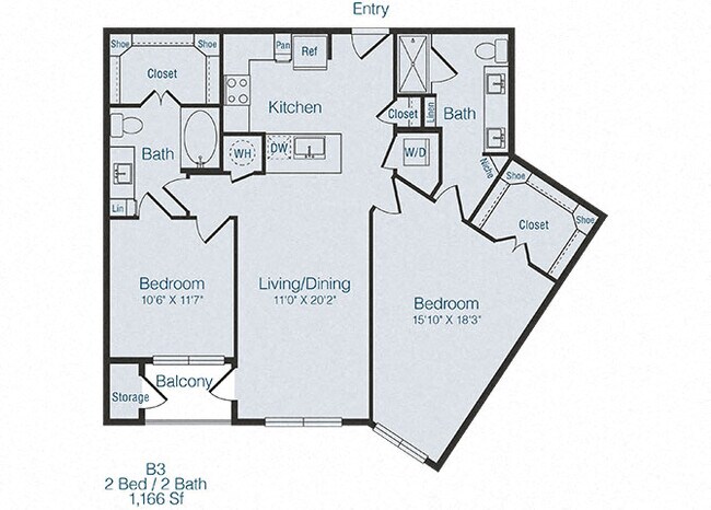 Floorplan - Domain at The Gate