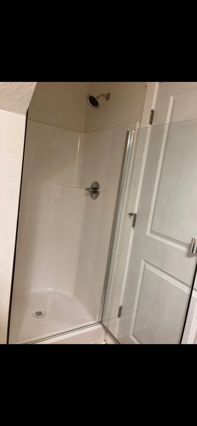 Tall stand up shower - 8812 N Edison St