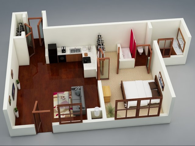 Floorplan - Capitol on 28th