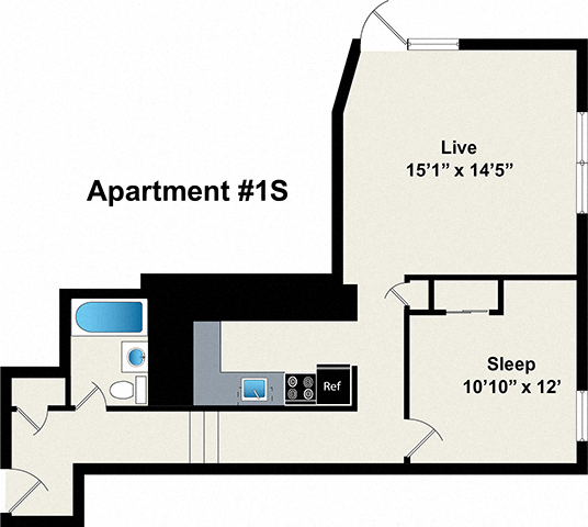 Floorplan - Reside on Wellington