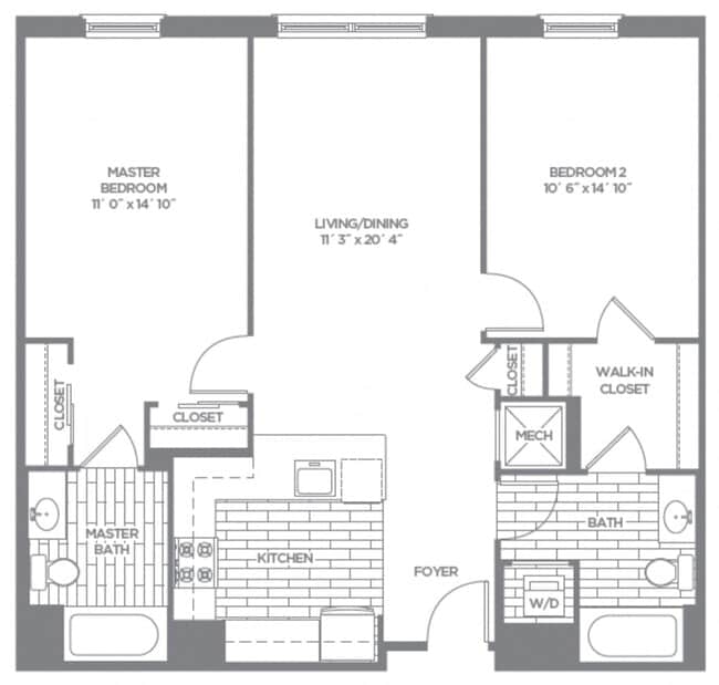 Floorplan - The Asher