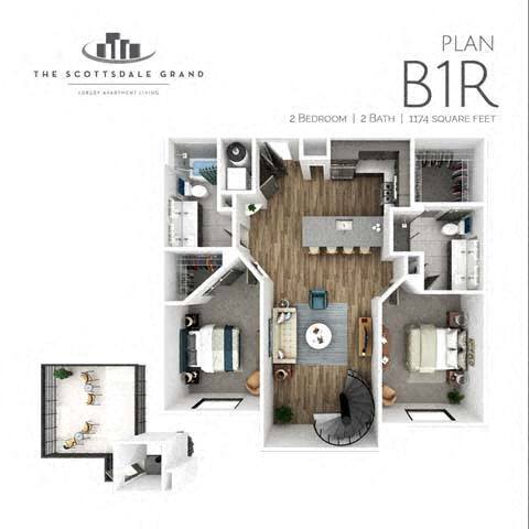 Floorplan - The Scottsdale Grand