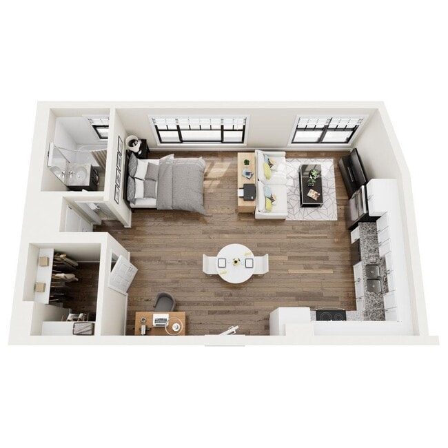 Floorplan - University East Apartments