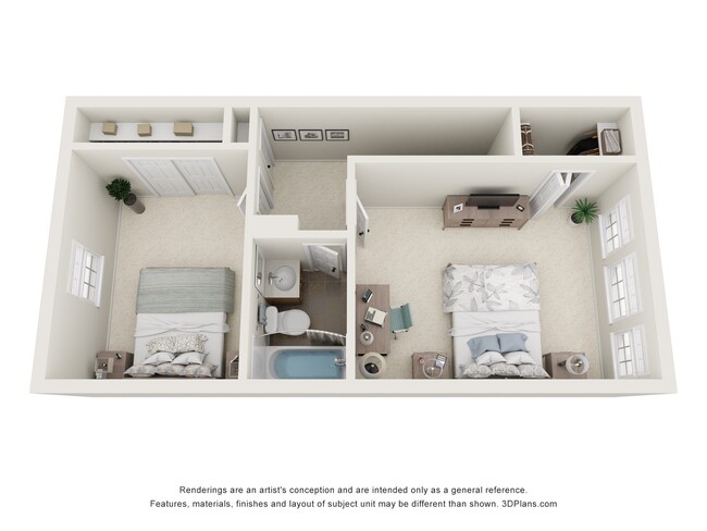 Floorplan - Sumter Square Apartments