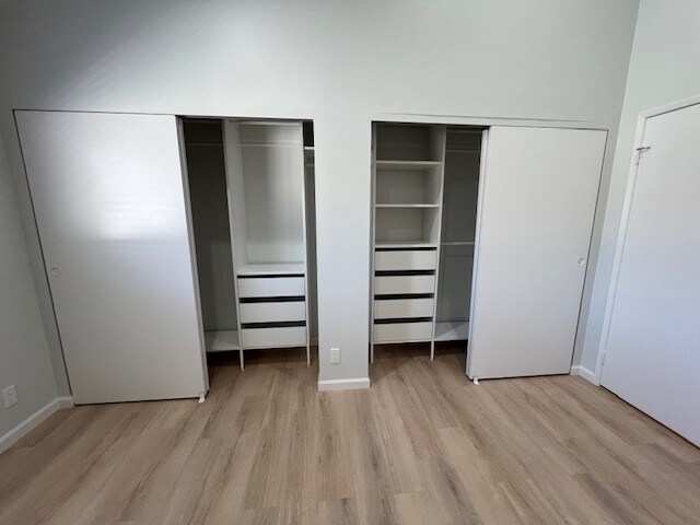 Master bedroom closets - 13100 Bromont Ave