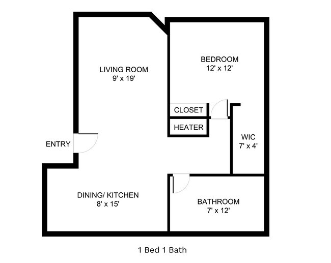 Floorplan - Ironwood Apartments