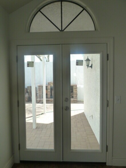 Backyard - View from Living Room - 1457 E Renee Dr