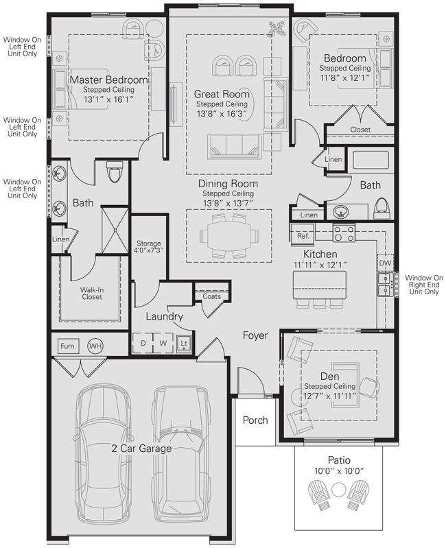 Floorplan - Encore at Deerhill Villas