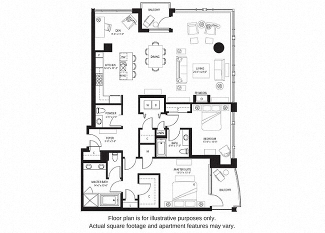 Floorplan - The Bravern