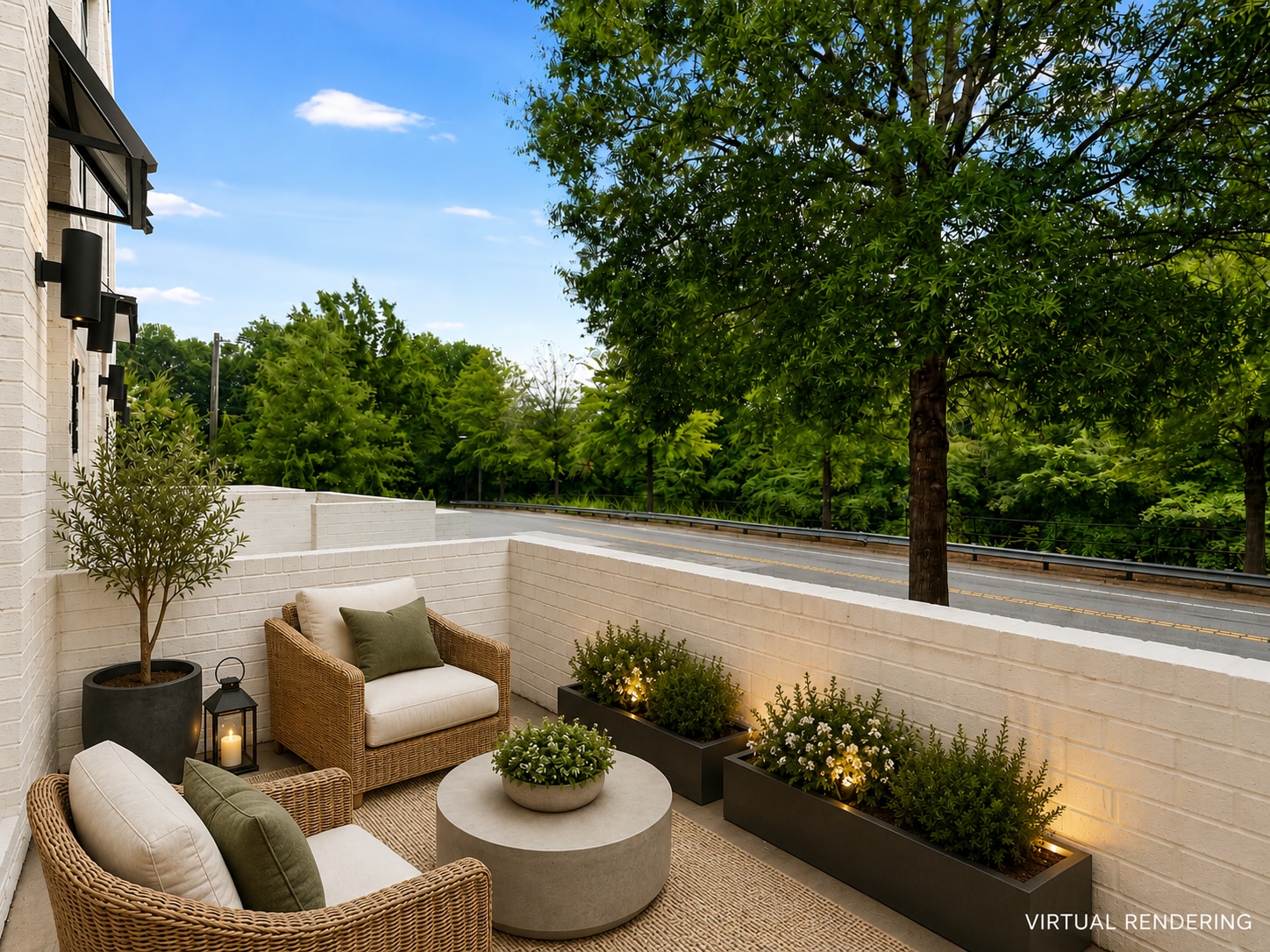 Front Porch Patio - 2349 Wesley Village Rd