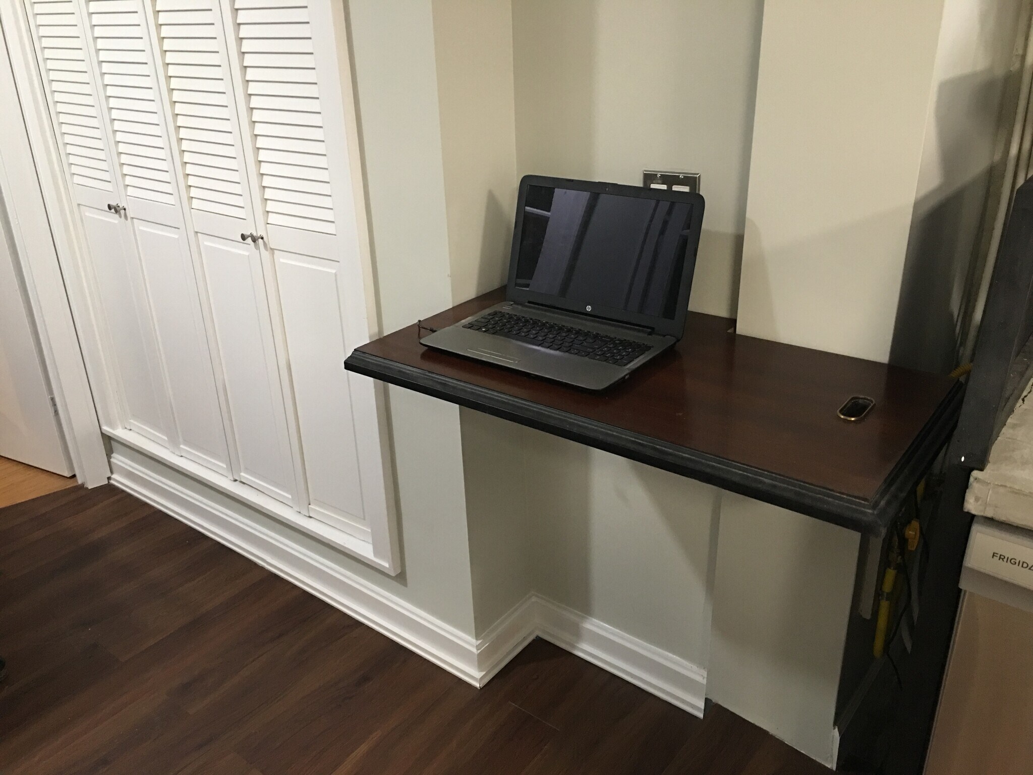 Laptop work station. - 415 9th St