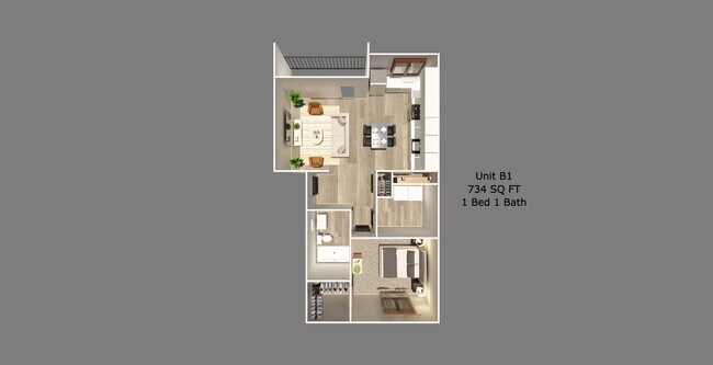Floorplan - Nisqually Landing Apartments