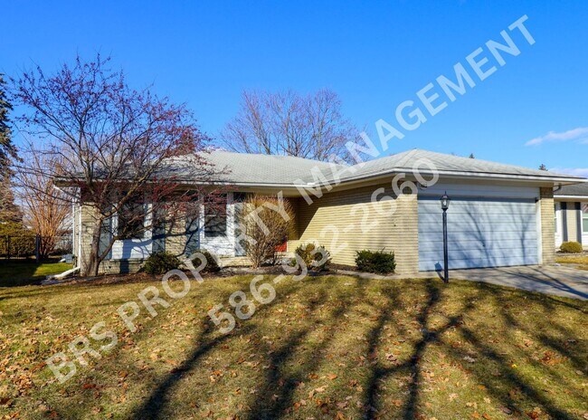 Building Photo - Sterling Heights brick ranch with 3 bedrooms and 1.5 bath for rent.