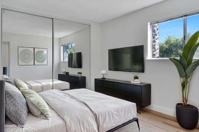 Staged bedroom - North Euclid Luxury Investments LLC