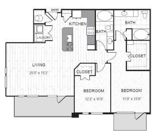 Floorplan - L2 Uptown