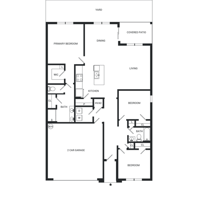 Floorplan - Champions Quarters Rental Homes