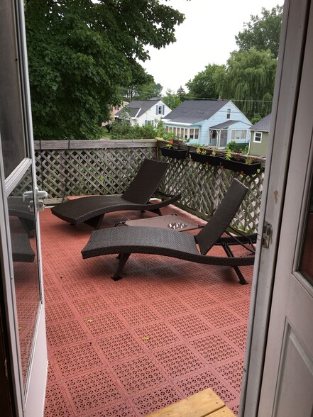 Deck - large section of porch not shown. - 39 Burling St