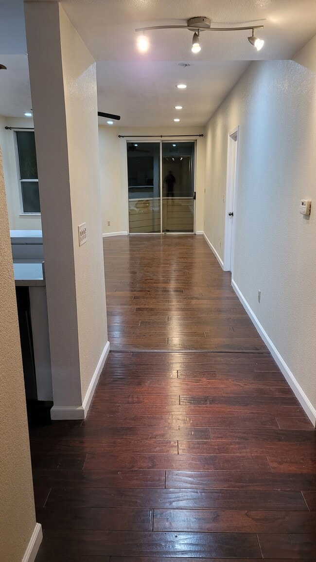 view from from door into unit - 411 Park Ave