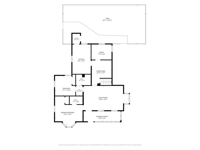 2-D Layout - 1023 E Grand Ave