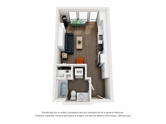 Floorplan - Ely on Fremont