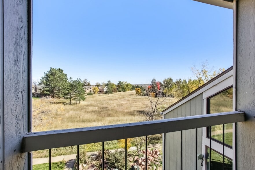 Balcony view from master bedroom - 3387 Cripple Creek Trl