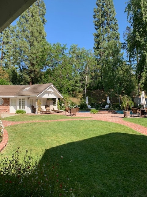 Back Yard & Guest House - 4542 Westchester Dr