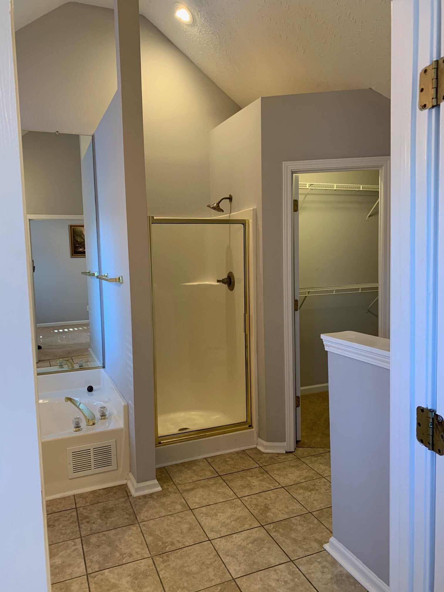 Master Bathroom Standing Shower - 2391 Perch Ct SW