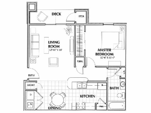 1BR/1BA - Golden Pond