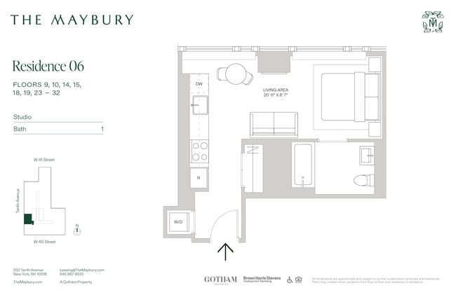 Floorplan - The Maybury