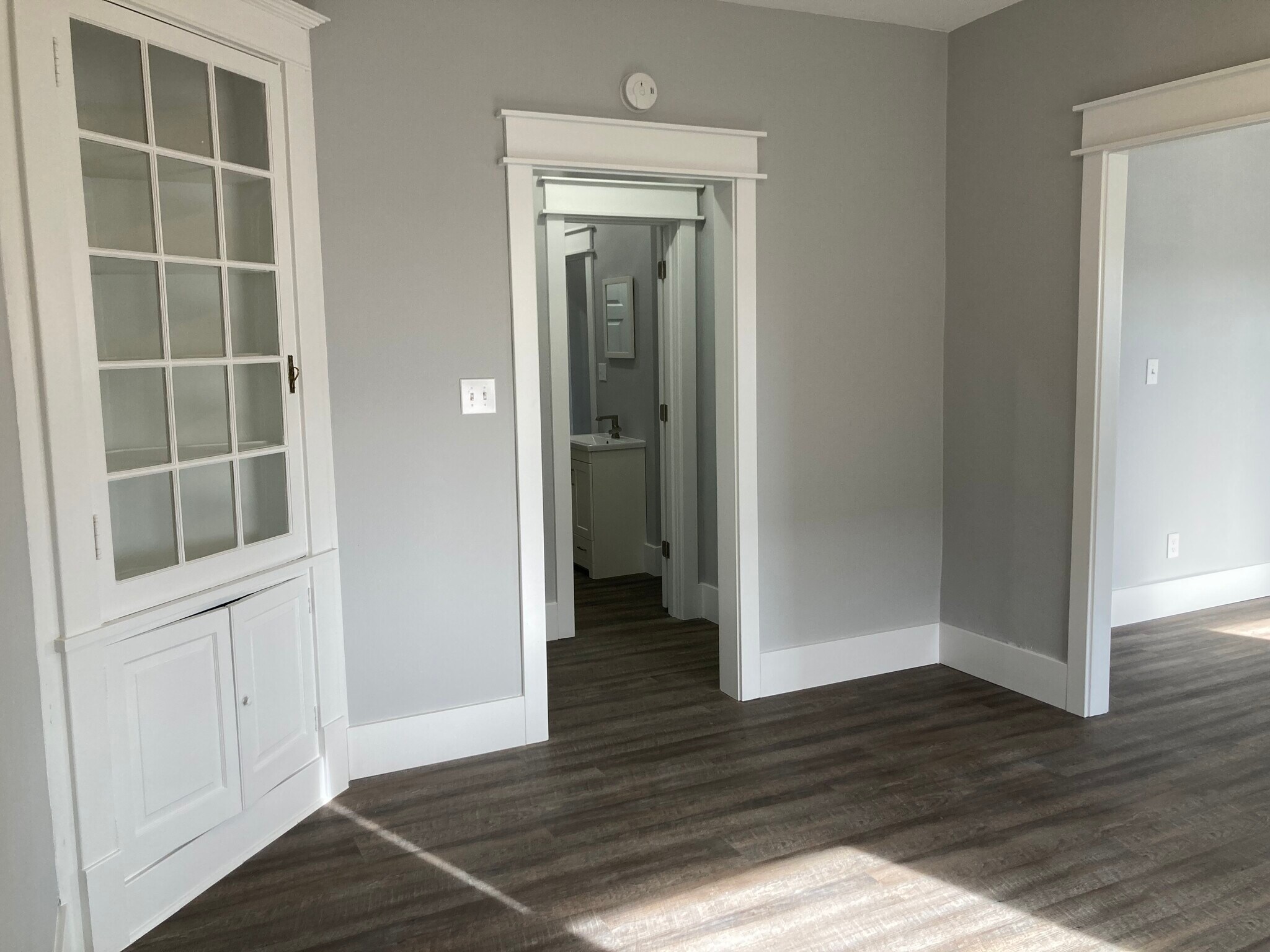 Dining Room Looking into Bathroom - 231 2nd Ave NE