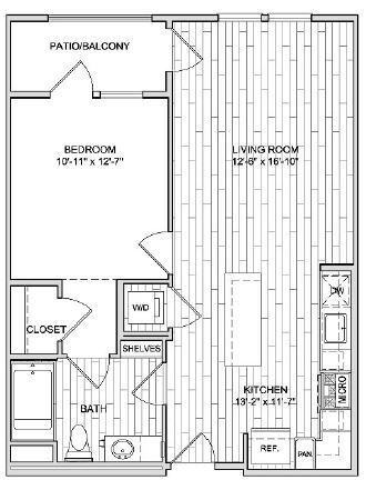 A2 floor plan Lex CTR City - Lex CTR City