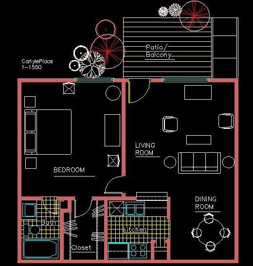 Floorplan - Carlyle Place