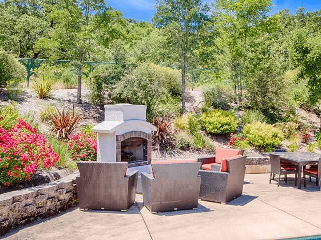 Relaxing lounge area at Loma Verde Preserve, 130 Cielo Lane - Crooked Oak at Loma Verde Preserve Apartment Homes