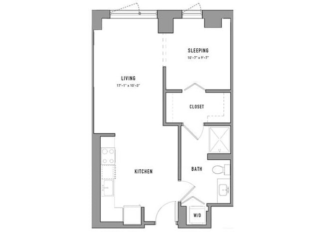 Floorplan - Residences at Addison Clark