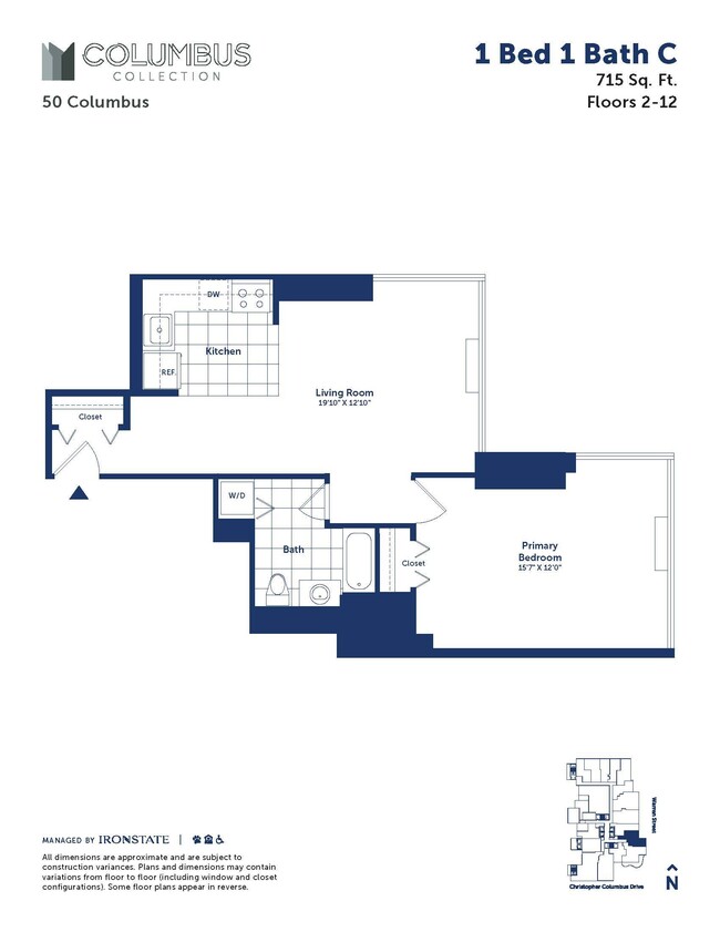 Floorplan - 50 Columbus