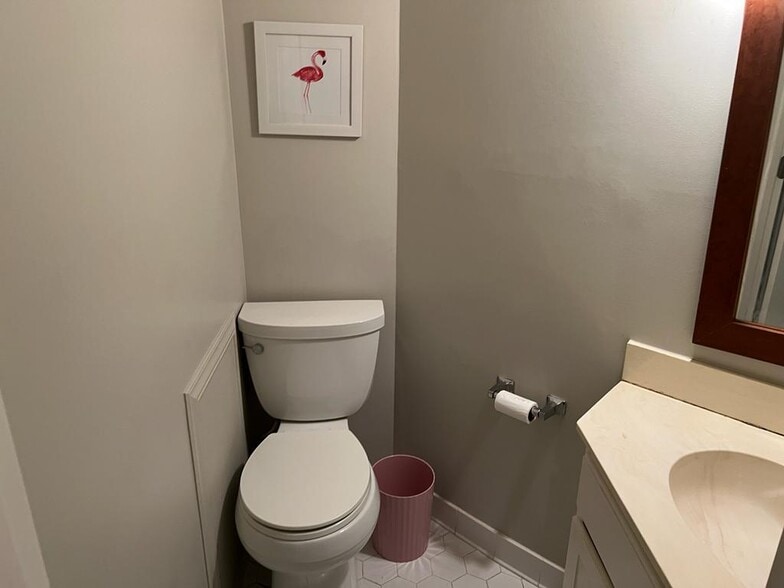Half Bathroom With Toilet And Bathroom Sink - 1204 Benna Dr
