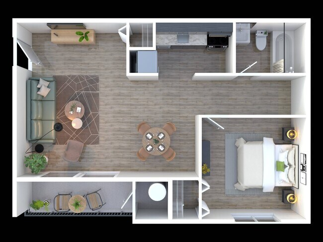 Floorplan - Timber Pointe Apartments