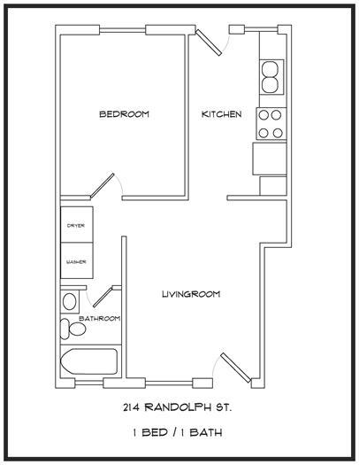 Floorplan - 214 Randolph Street