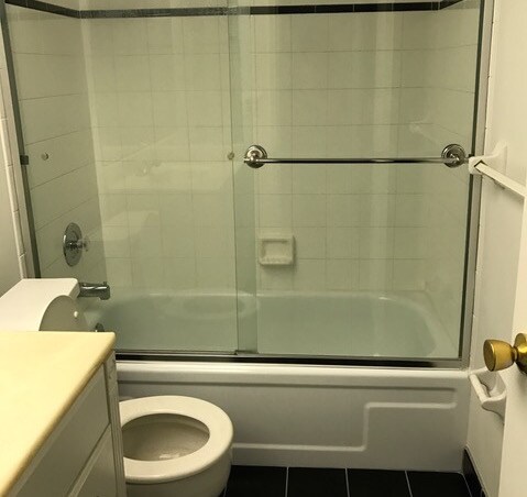 Bath with enclosed shower - 1731 SE 15th St