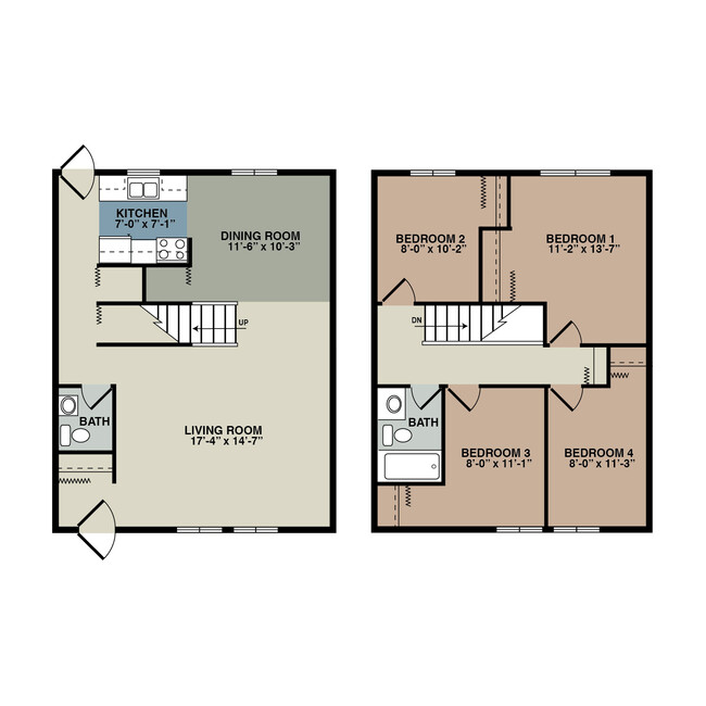 Floorplan - Sahlman Townhouses West