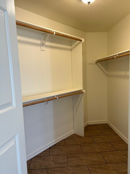 Master bedroom walk-in closet - 10733 Garibaldi Dr