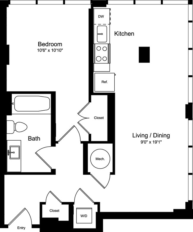 Floorplan - 455 Eye Street