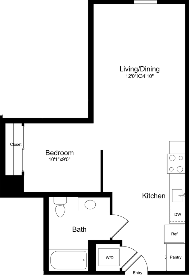 Floorplan - 855 Brannan